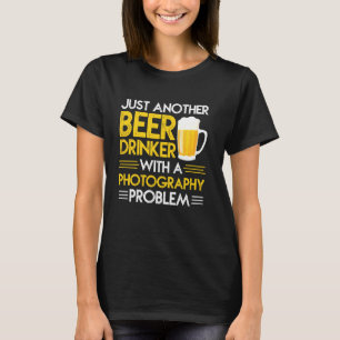Camiseta Só Mais Um Beer Com Fotografia.