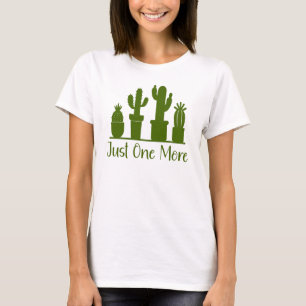 Camiseta Só Mais Um Cactus, Plante Lover