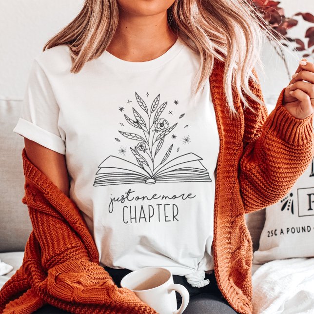 Camiseta Só Mais Um Capítulo Do Livro Floral (Criador carregado)