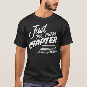 Camiseta Só Mais Um Capítulo Ler Bibliotecário Livro
