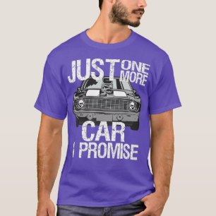 Camiseta Só Mais Um Carro Eu Prometo Que Dia de os pais Str