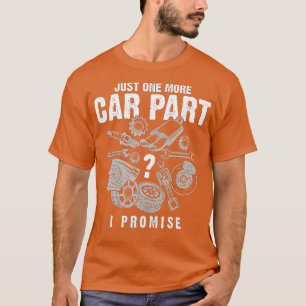 Camiseta Só Mais Um Carro Parte Eu Prometo Divertimento Mec