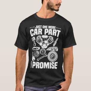 Camiseta Só mais um carro Parte I prometo Motor de Roda