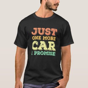 Camiseta Só Mais Um Carro Que Prometo Vintage Mecânico Pai