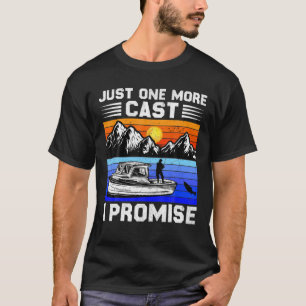 Camiseta Só Mais Um Céu Que Eu Prometo Pescar Sobrevoando