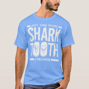 Camiseta Só Mais Um Dente De Tubarão Que Prometo Fóssil Bio