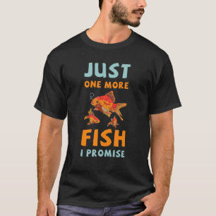 Camiseta Só Mais Um Peixe Que Prometo Aquário De Peixe