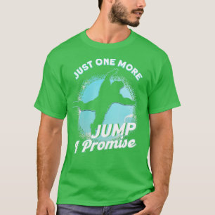 Camiseta Só Mais Um Salto Eu Prometo Paraquedismo De Paraqu
