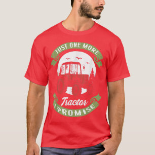 Camiseta Só mais um trator que prometo à Fazenda da Fazenda