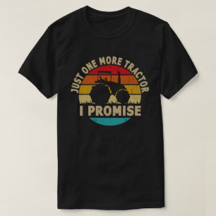 Camiseta Só Mais Um Trator Que Prometo Que O Agradável Pr