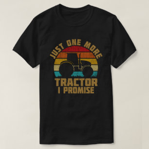 Camiseta Só Mais Um Trator Que Prometo Que O Farmador Engra