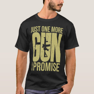 Camiseta Só mais uma arma que prometo Patriótica para o Hus