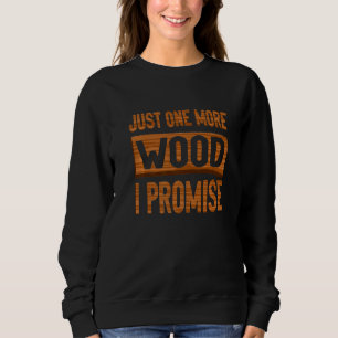 Camiseta Só Mais Uma Madeira Eu Prometo Um Carpinteiro De M