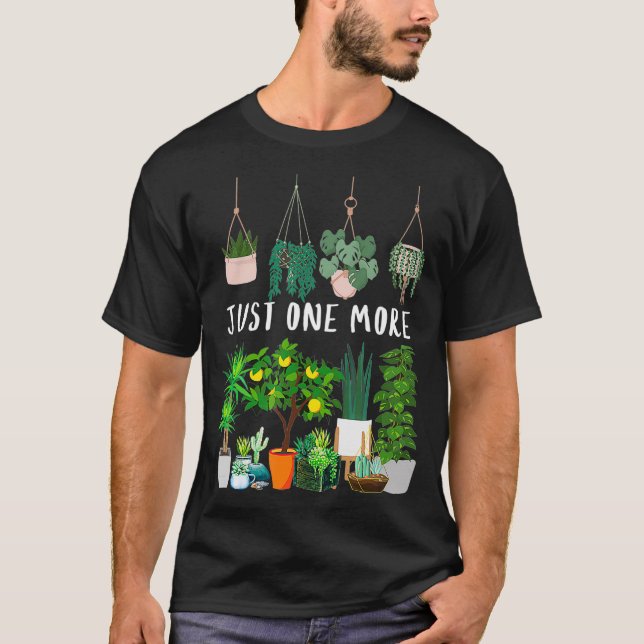 Camiseta Só mais uma senhora de planta mãe florescente (Frente)