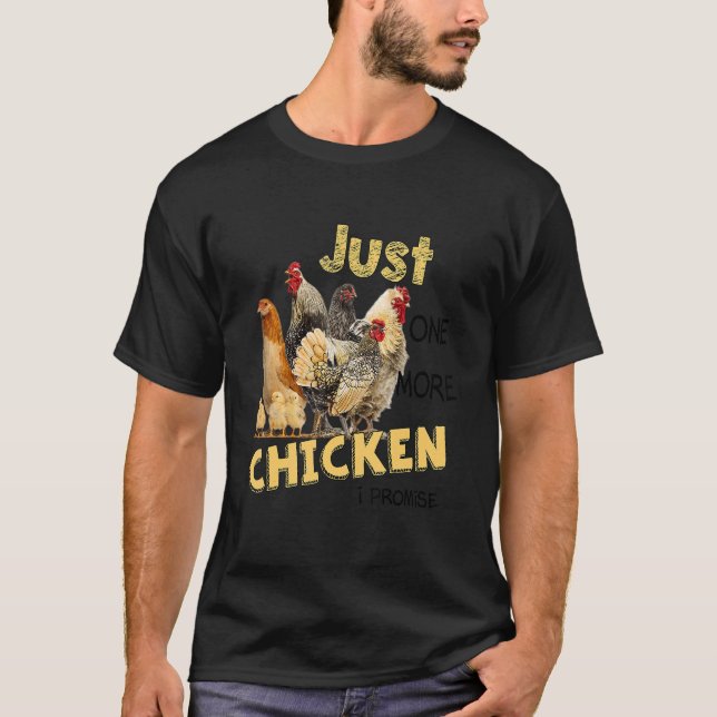 Camiseta Só Mais Uma Vez Chiken Eu Prometo (Frente)
