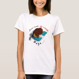 Camiseta Só naquele dia... sonolento.