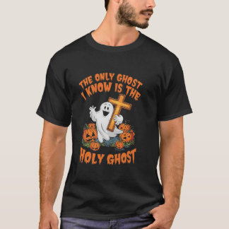 Camiseta Só O Fantasma Que Sei É O Santo Espírito Cristão H
