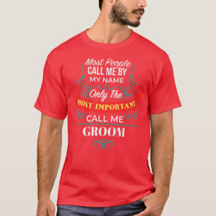 Camiseta Só o mais importante me chama de família de noivos