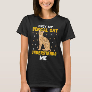 Camiseta Só O Meu Gato Bengala Me Entende