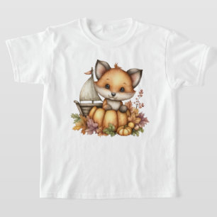 Camiseta Só passando o tempo, Abóboras & Raposas