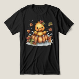 Camiseta Só passeando, Pato Queda Brincando De Pumpkin