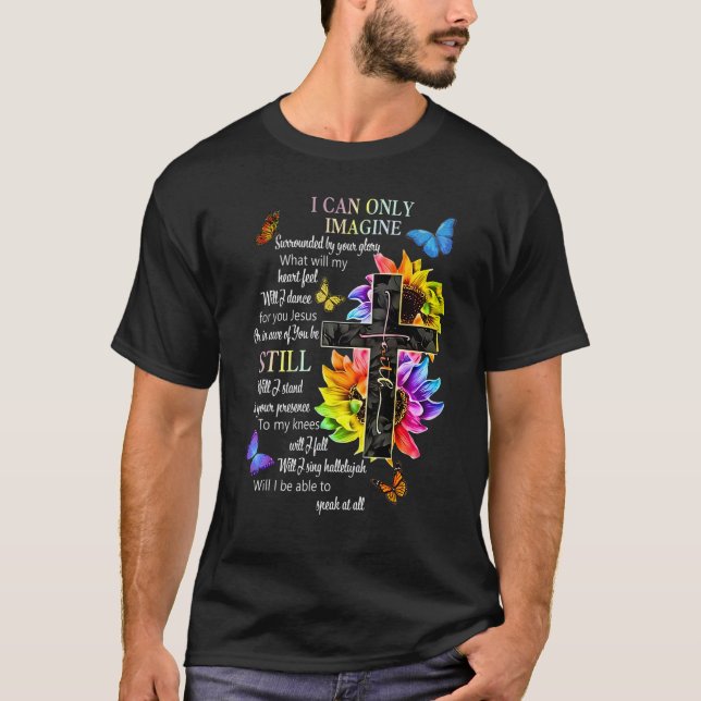 Camiseta Só Posso Imaginar Que Vossas Carinas De Glória Est (Frente)