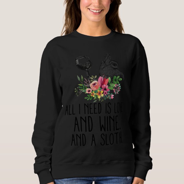 Camiseta Só Preciso De Amor, Vinho E Lira (Frente)