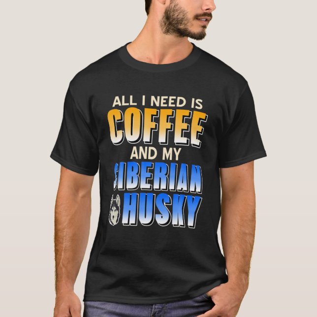 Camiseta Só Preciso De Café (Frente)