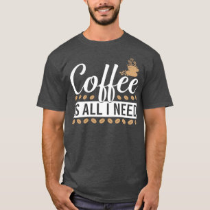 Camiseta só preciso de café 2