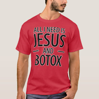 Camiseta Só Preciso De Jesus Botox Lip Filler