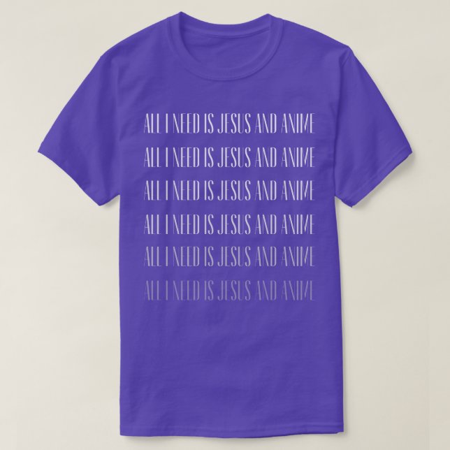Camiseta Só Preciso De Jesus E 2 (Frente do Design)