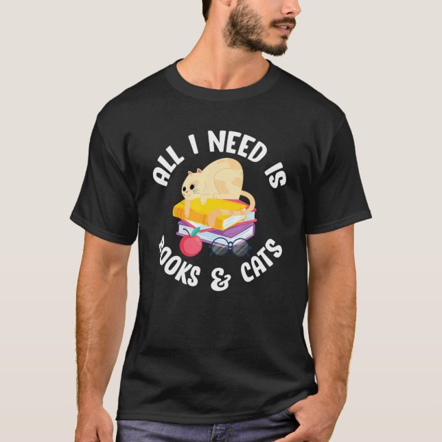 Camiseta Só Preciso De Livros (Frente)