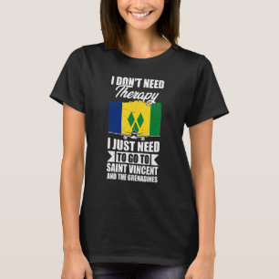 Camiseta Só Preciso Ir À Rua Vincent & Grenadines.