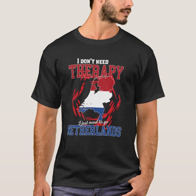 Camiseta Só Preciso Ir Para A Holanda (Frente)