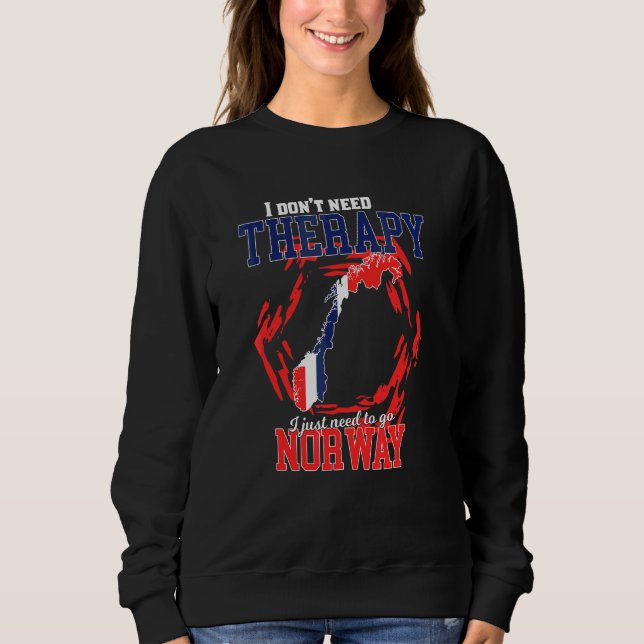Camiseta Só Preciso Ir Para a Noruega (Frente)