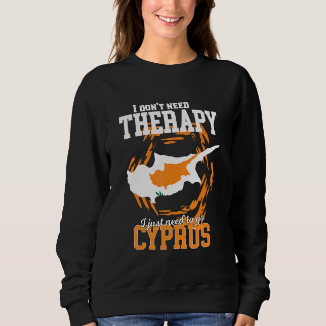 Camiseta Só Preciso Ir Para Chipre (Frente)