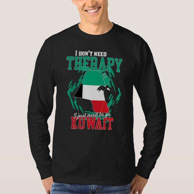 Camiseta Só Preciso Ir Para o Kuwait (Frente)