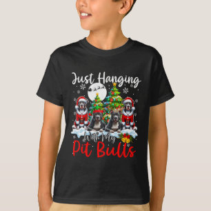 Camiseta Só Prendendo Com Meus Touros De Pito Xmas Três Pap