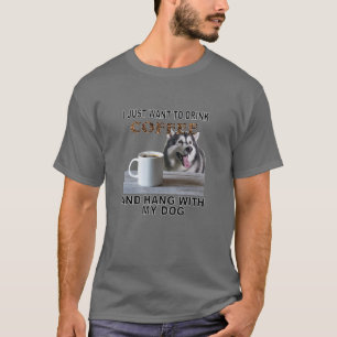 Camiseta Só Quero Beber Café