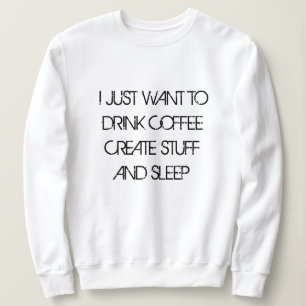 CAMISETA SÓ QUERO BEBER CAFÉ CRIE COFÉ, SUA COFÉ