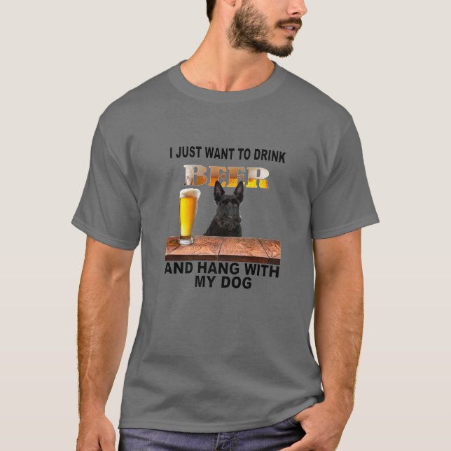 Camiseta Só Quero Beber Cerveja (Frente)