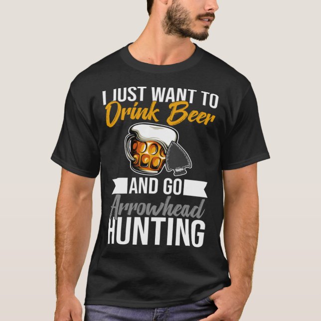 Camiseta Só Quero Caça De Artefato Em Sítio (Frente)