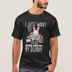 Camiseta Só Quero Ler E Pôr Meu Livro Engraçado.
