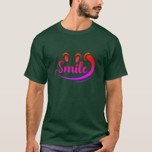 Camiseta Só Sorria Continue Sorrindo Sorria Mais Continue S