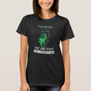 Camiseta Só Sou Responsável Pelo Que Digo Dragões Mythic