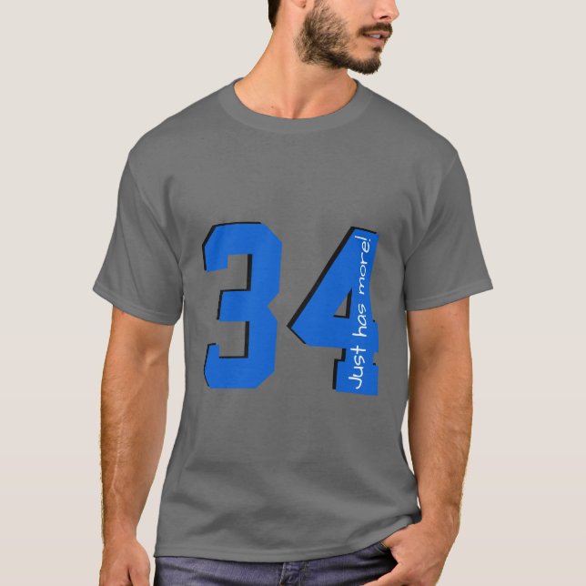 Camiseta Só Tem Mais 34 (Frente)