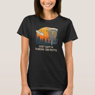 Camiseta Só Tenho que jogar um golfe de golfe