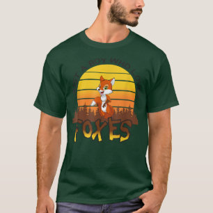 Camiseta Só Um Menino Que Ama Raposa, Bonita Para O Lover,