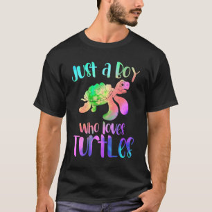 Camiseta Só Um Menino Que Ama Turtles Zoo Keeper Boys T
