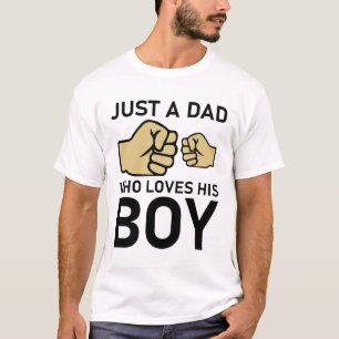 Camiseta Só Um Pai Que Ama O Seu Filho